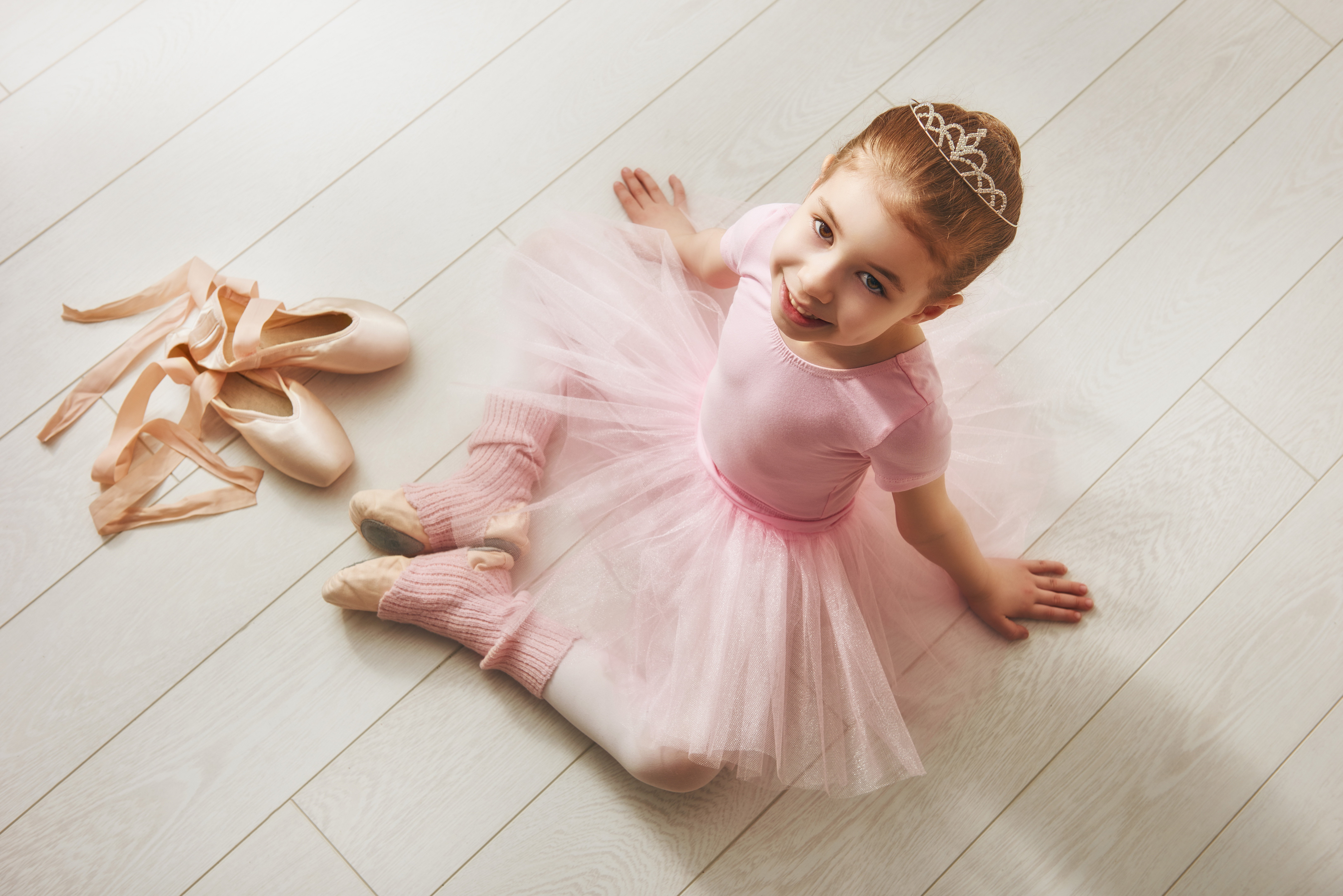 princess ballerina posing